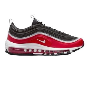 Nike Air Max 97 SE (GS) Black Silver Red Size - 4Y FB3245-001 Sneakers